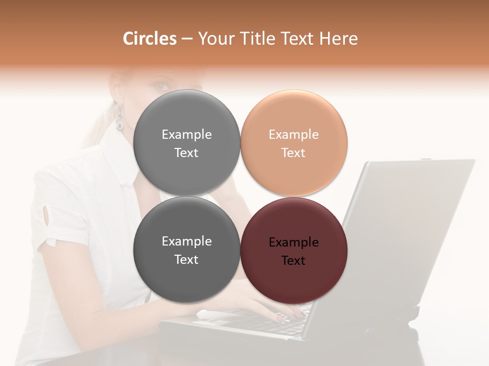 Beauty Champion Head PowerPoint Template
