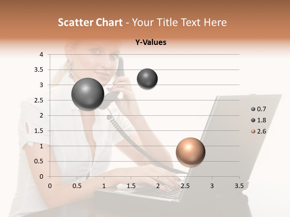 Beauty Champion Head PowerPoint Template