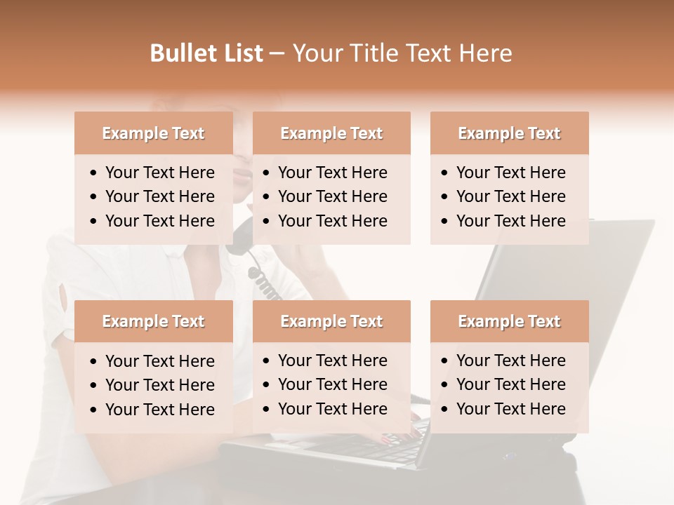 Beauty Champion Head PowerPoint Template