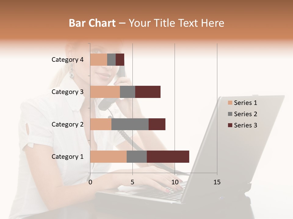Beauty Champion Head PowerPoint Template