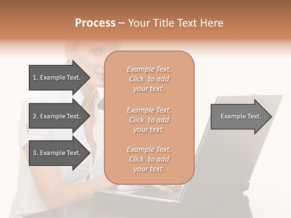 Beauty Champion Head PowerPoint Template