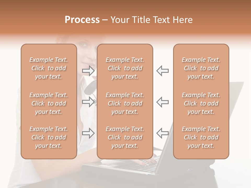 Beauty Champion Head PowerPoint Template