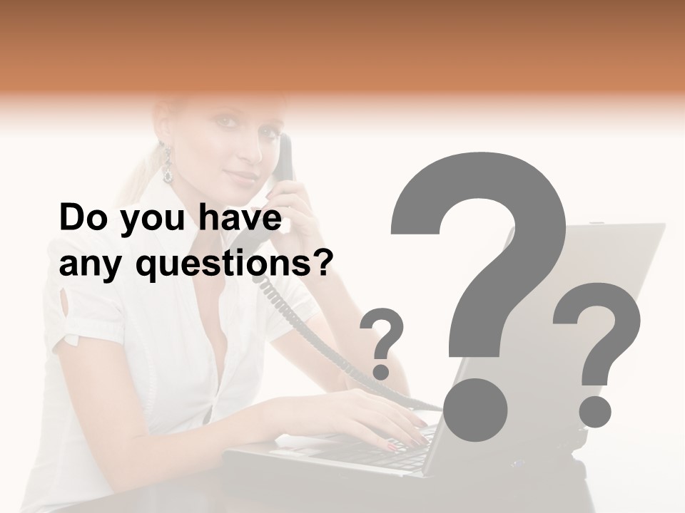 Beauty Champion Head PowerPoint Template