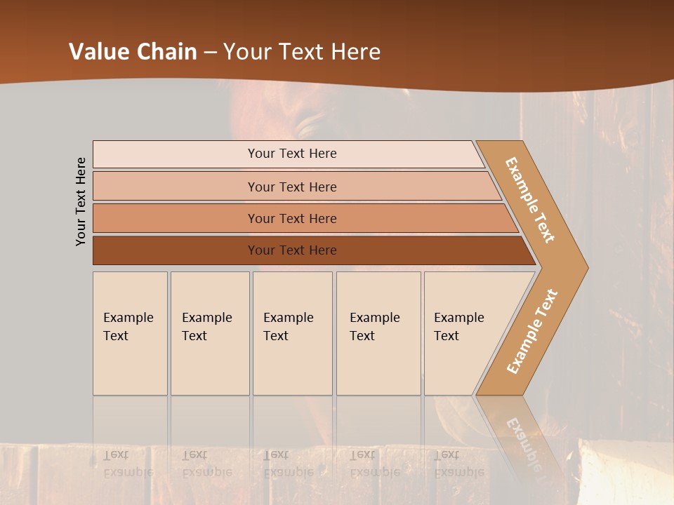 Beauty Champion Head PowerPoint Template