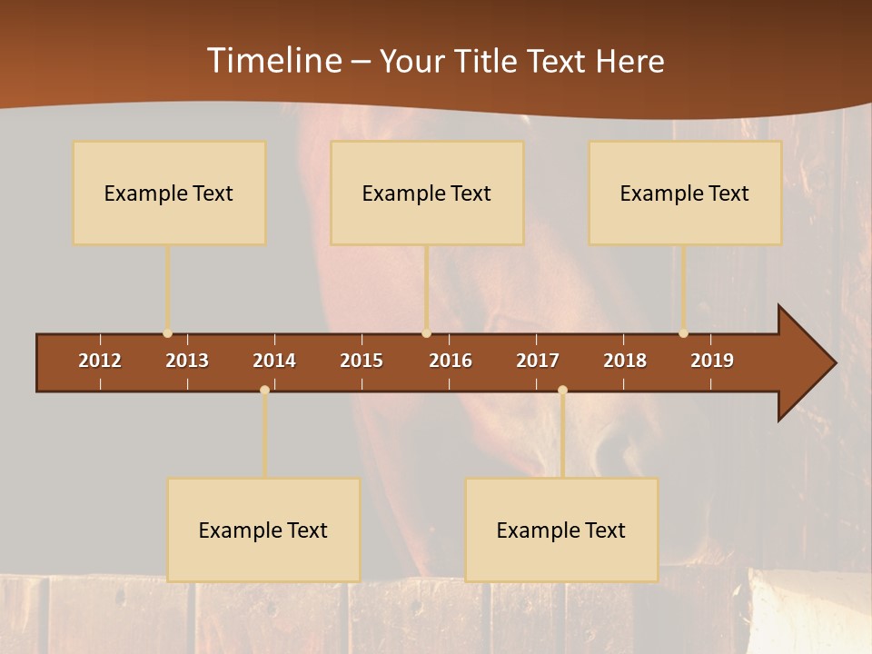Beauty Champion Head PowerPoint Template