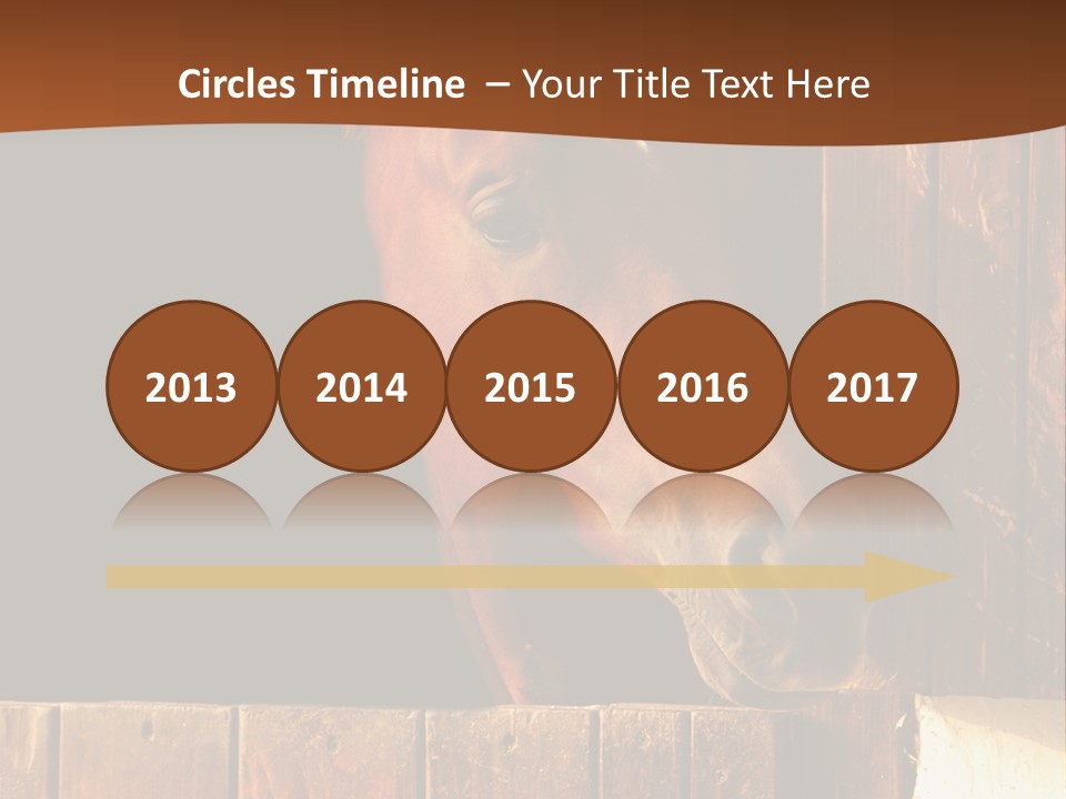 Beauty Champion Head PowerPoint Template