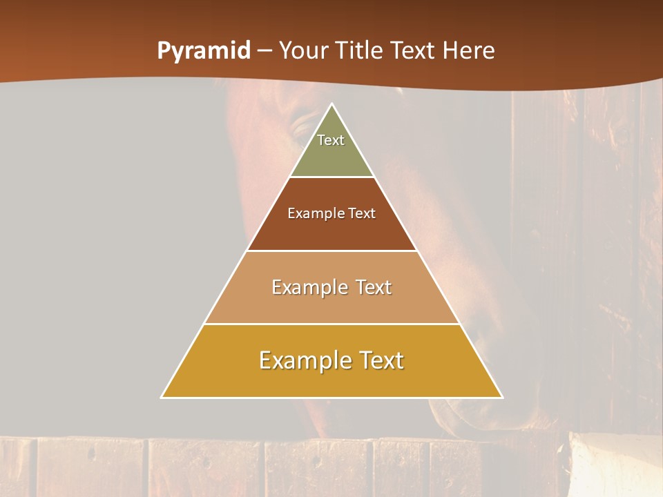 Beauty Champion Head PowerPoint Template