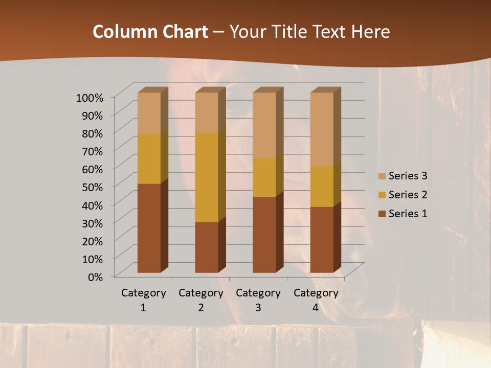 Beauty Champion Head PowerPoint Template