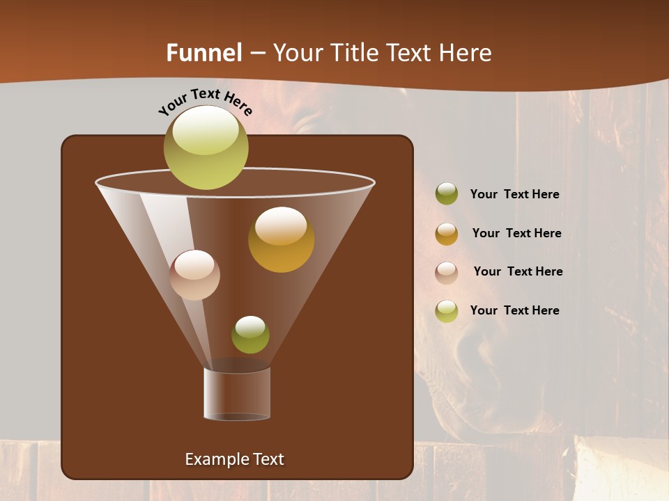 Beauty Champion Head PowerPoint Template