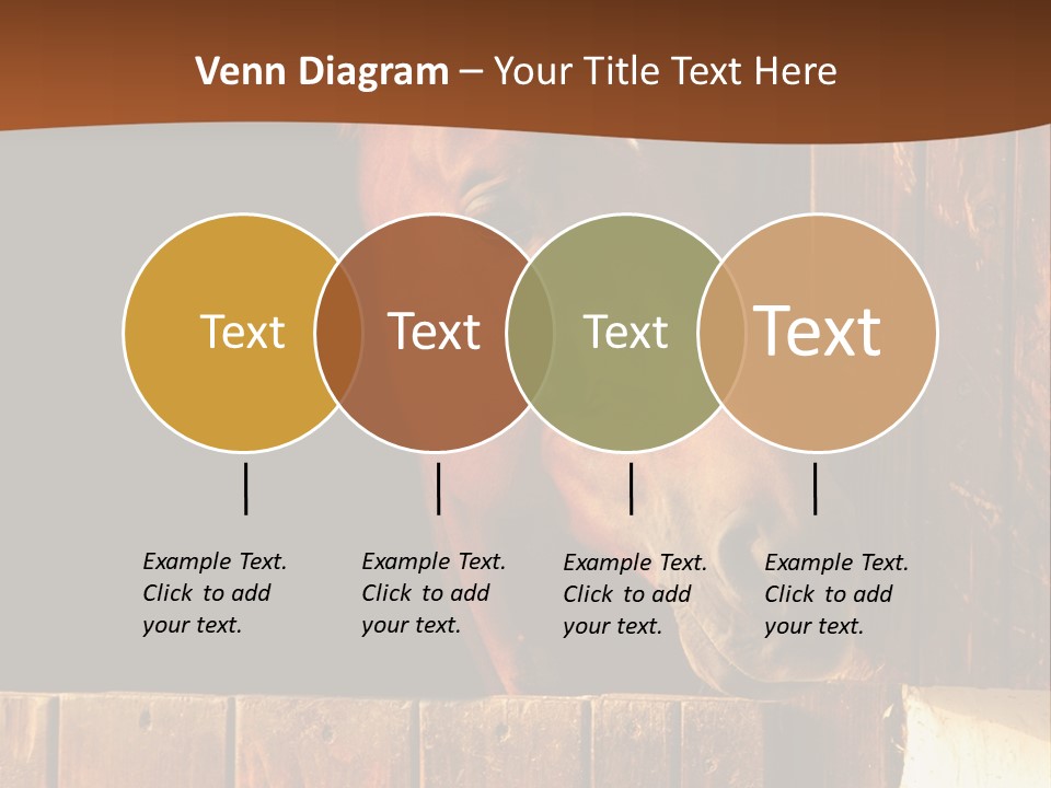 Beauty Champion Head PowerPoint Template