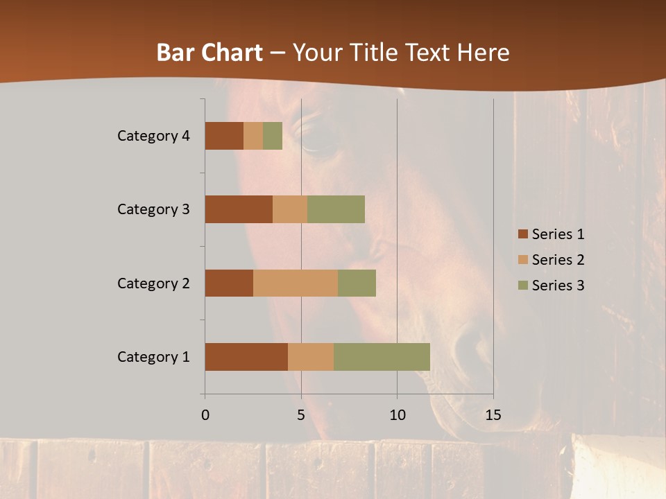 Beauty Champion Head PowerPoint Template