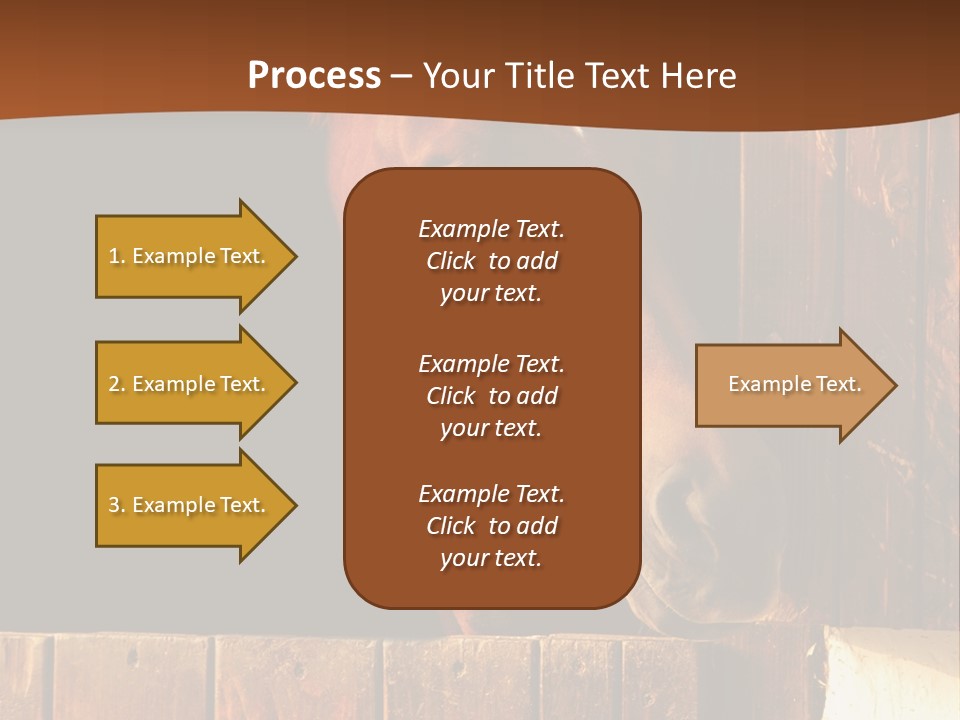 Beauty Champion Head PowerPoint Template