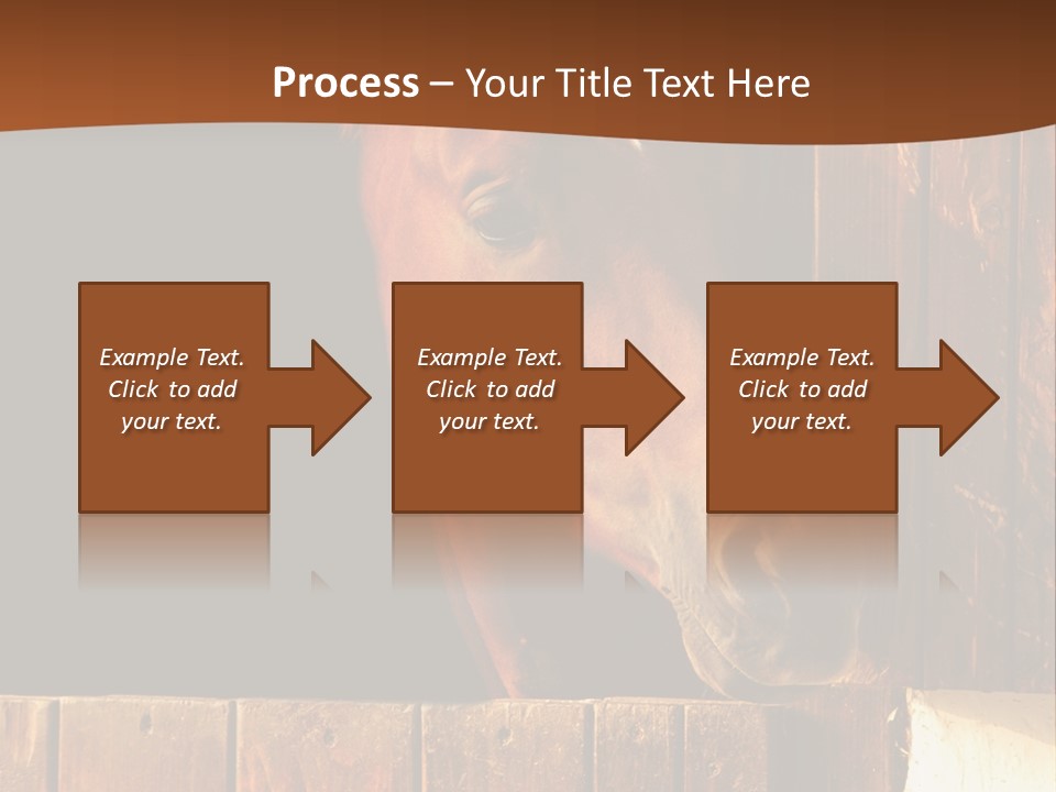 Beauty Champion Head PowerPoint Template