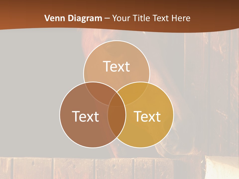 Beauty Champion Head PowerPoint Template