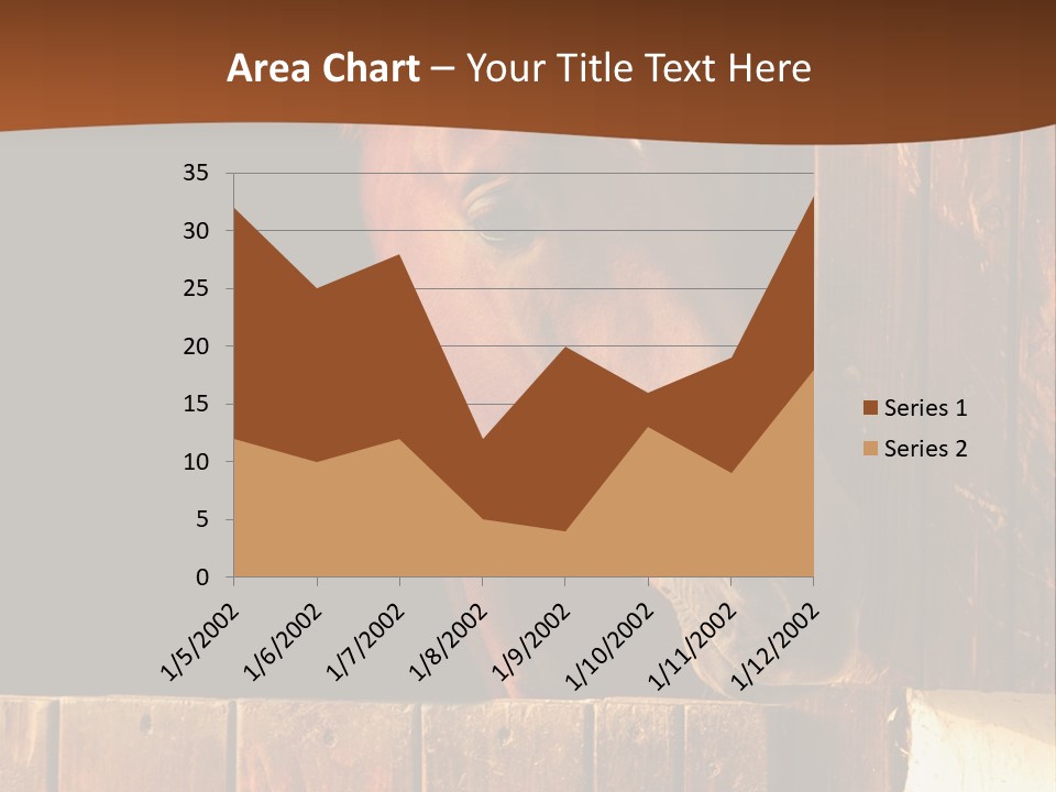 Beauty Champion Head PowerPoint Template