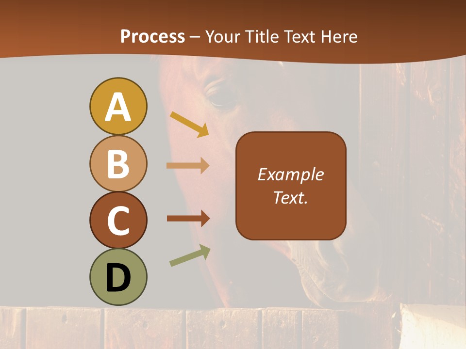 Beauty Champion Head PowerPoint Template