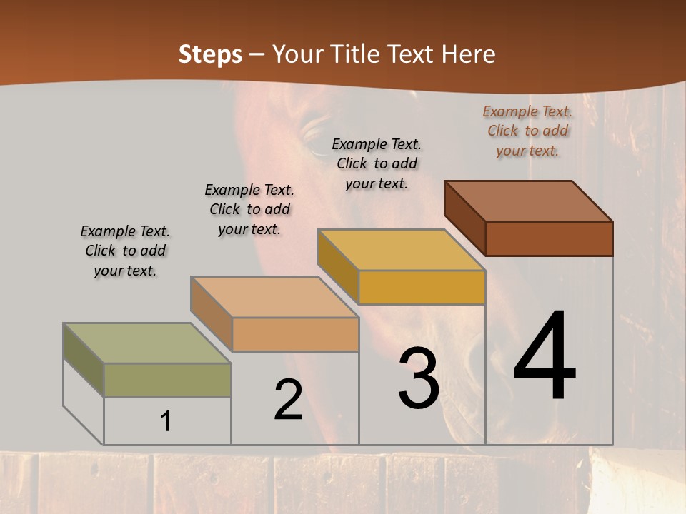 Beauty Champion Head PowerPoint Template