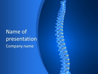 Rheumatism Slipped Disc PowerPoint Template