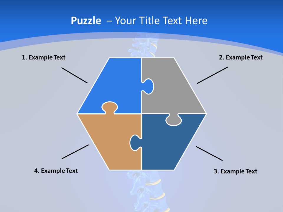 Rheumatism Slipped Disc PowerPoint Template