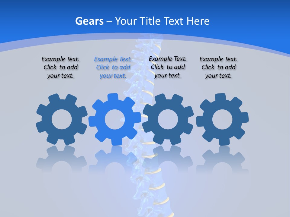 Rheumatism Slipped Disc PowerPoint Template