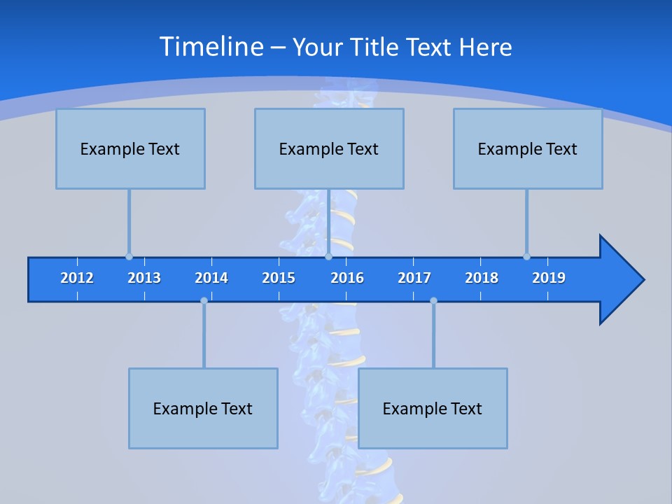 Rheumatism Slipped Disc PowerPoint Template