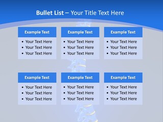 Rheumatism Slipped Disc PowerPoint Template