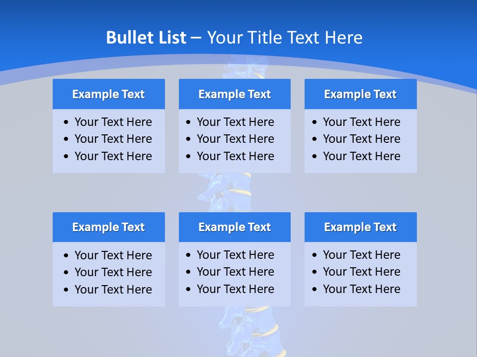 Rheumatism Slipped Disc PowerPoint Template