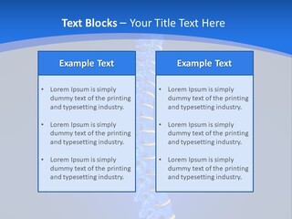Rheumatism Slipped Disc PowerPoint Template