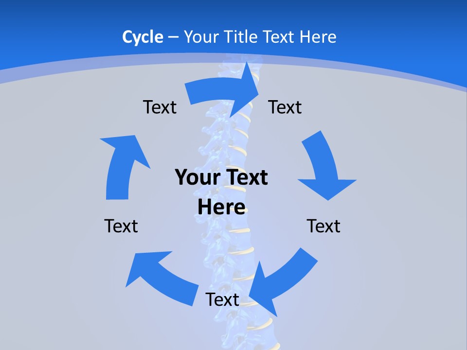 Rheumatism Slipped Disc PowerPoint Template
