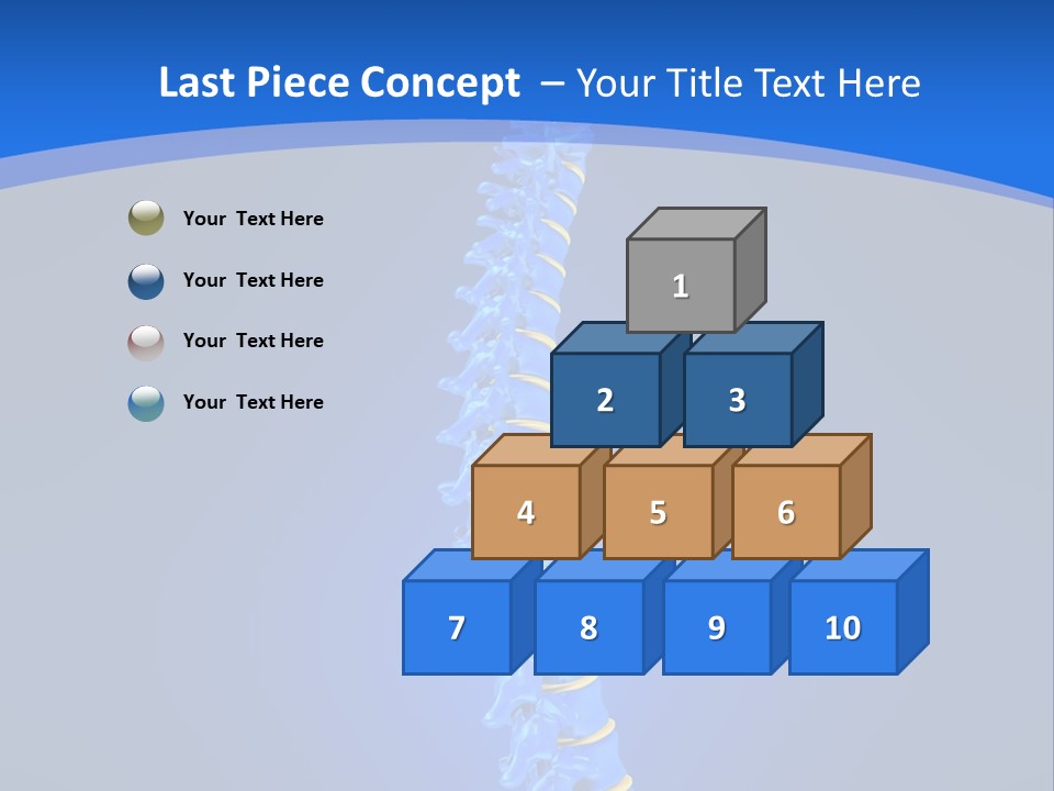 Rheumatism Slipped Disc PowerPoint Template
