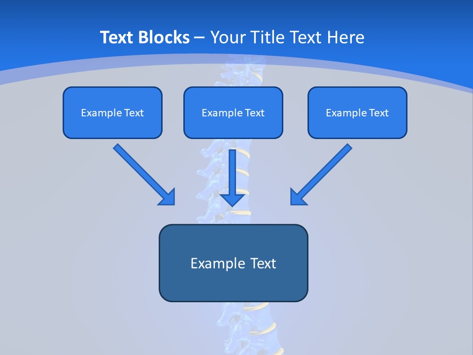 Rheumatism Slipped Disc PowerPoint Template