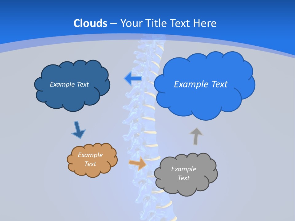Rheumatism Slipped Disc PowerPoint Template
