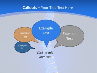 Rheumatism Slipped Disc PowerPoint Template