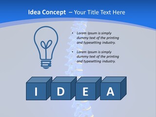 Rheumatism Slipped Disc PowerPoint Template