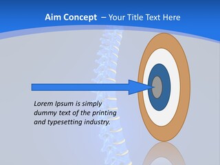 Rheumatism Slipped Disc PowerPoint Template