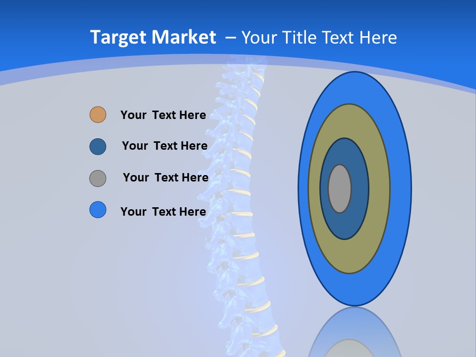 Rheumatism Slipped Disc PowerPoint Template