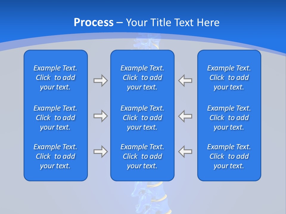 Rheumatism Slipped Disc PowerPoint Template