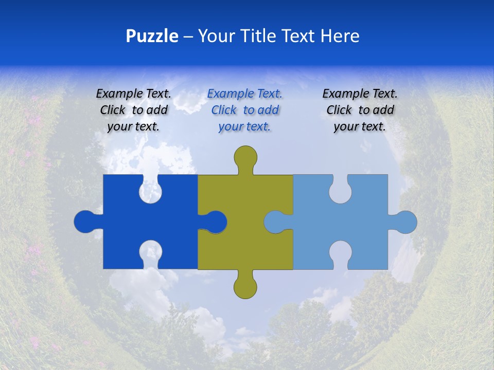 Interior Modern Clock PowerPoint Template