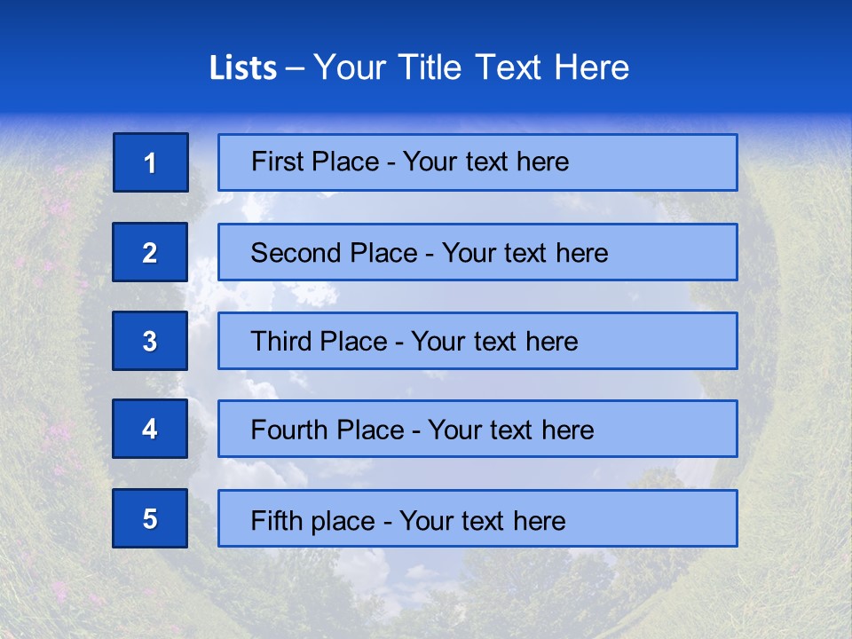 Interior Modern Clock PowerPoint Template