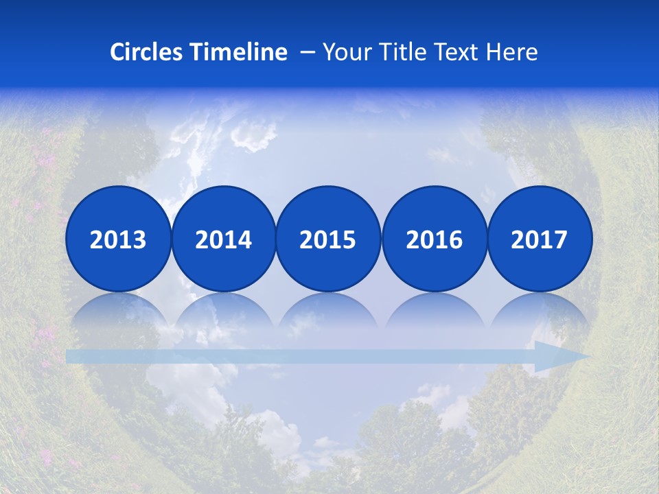 Interior Modern Clock PowerPoint Template