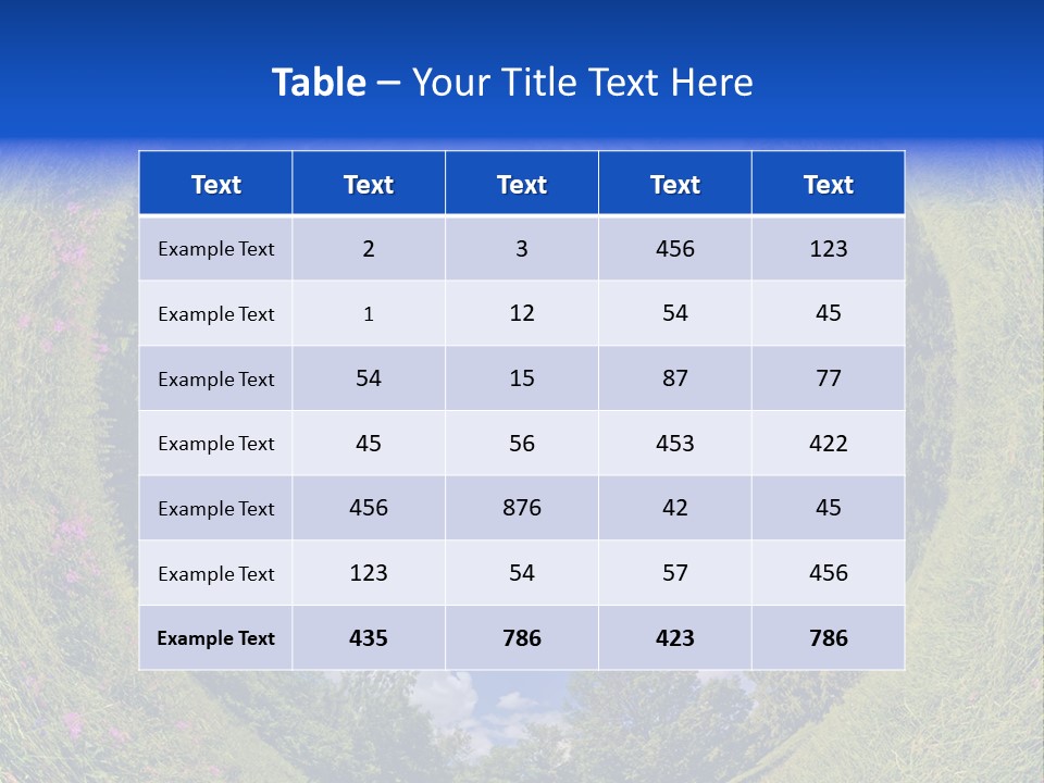 Interior Modern Clock PowerPoint Template