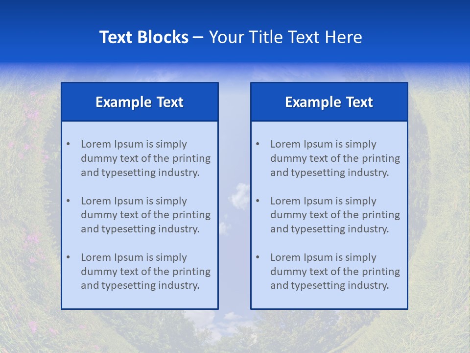 Interior Modern Clock PowerPoint Template