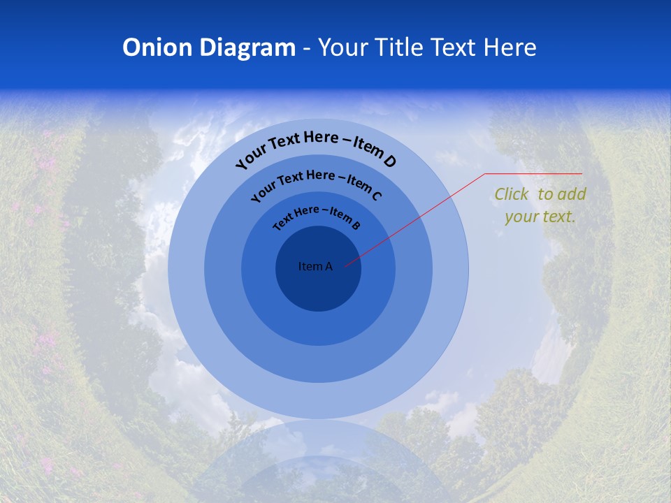Interior Modern Clock PowerPoint Template