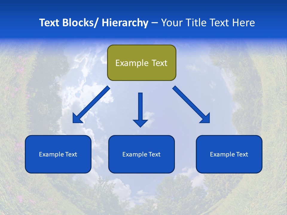 Interior Modern Clock PowerPoint Template