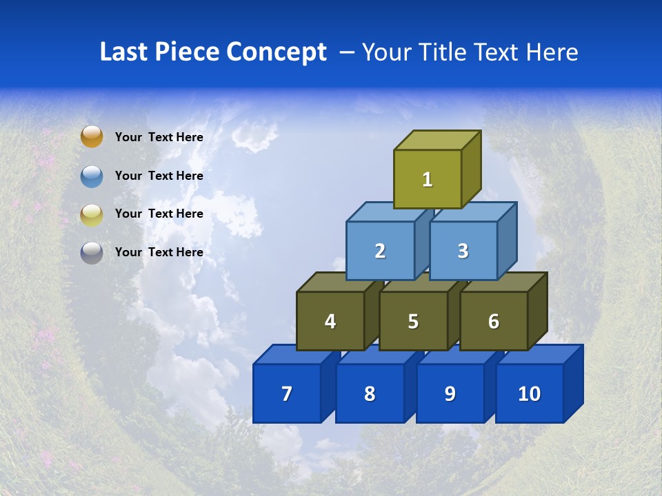 Interior Modern Clock PowerPoint Template