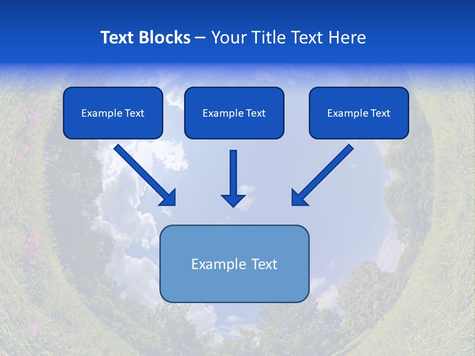 Interior Modern Clock PowerPoint Template