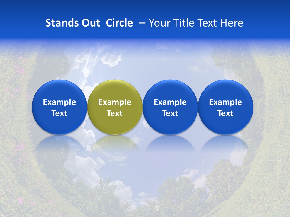 Interior Modern Clock PowerPoint Template