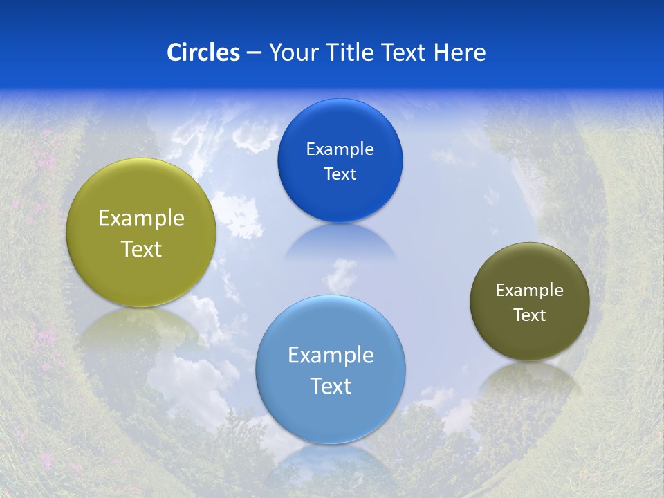 Interior Modern Clock PowerPoint Template