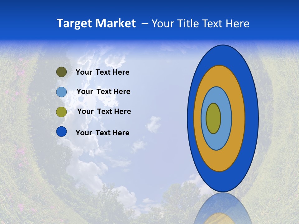 Interior Modern Clock PowerPoint Template