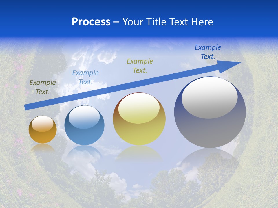Interior Modern Clock PowerPoint Template